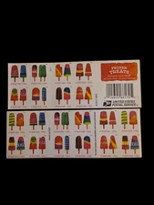 US FOREVER STAMP US SCOTT "Frozen Treats" 2 SHEETS OF 20 (40 Stamp)