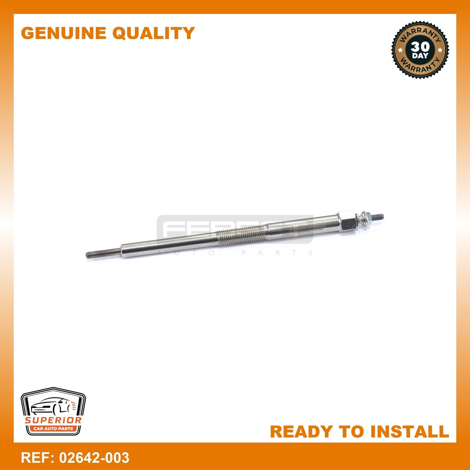 FEBEST 2009-2012 Nissan NP300 Glow Plug 02642-003
