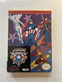 Captain America and The Avengers Nintendo Complete 1991 NES CIB