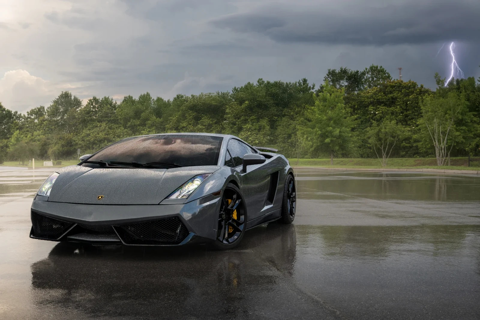 Founders LP560-Style LED Headlights For 2003-2008 Lamborghini Gallardo (Pair)