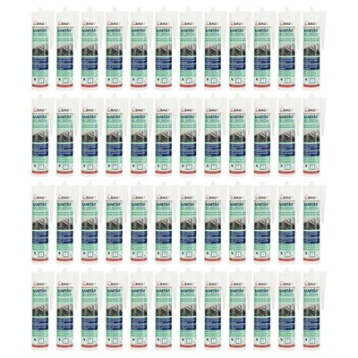 48x Sanitär Silikon dubaust SAS24 elastisch schimmelfest Bad Küche Dusche 310ml