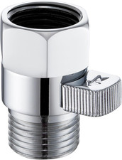 Shower Head Shut Off Valve, Brass Water Flow Control Valve, Water Volume Restri
