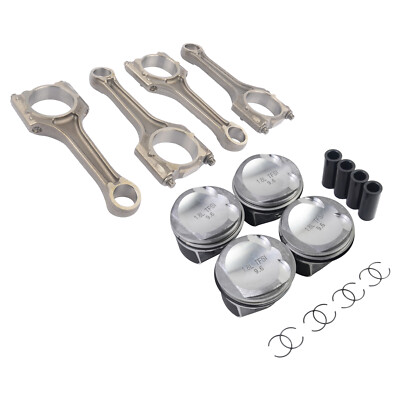 4x Kolben 4x Pleuelstange Ø 23mm Für VW Passat Audi A4 Skoda Octavia 1.8 TFSI