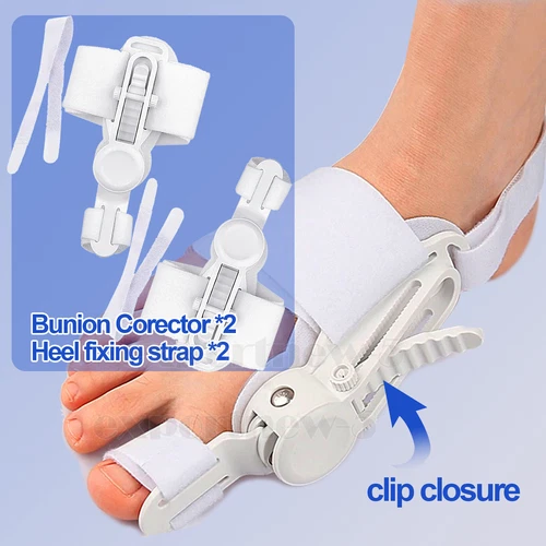 Bunion Valgus Corrector Bunion Splint Mit Adjust Degrees Silikon Hallux Valgus - Bild 18 von 38
