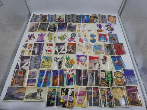 Lot of 91 New Stickers VINTAGE Collectible
