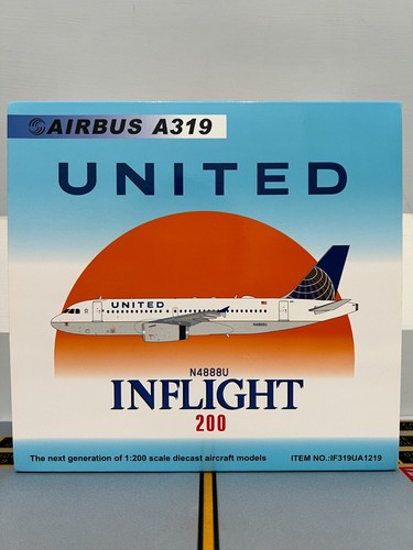 IF Inflight 200 1:200 United Airlines Airbus A319 N4888U IF319UA1219