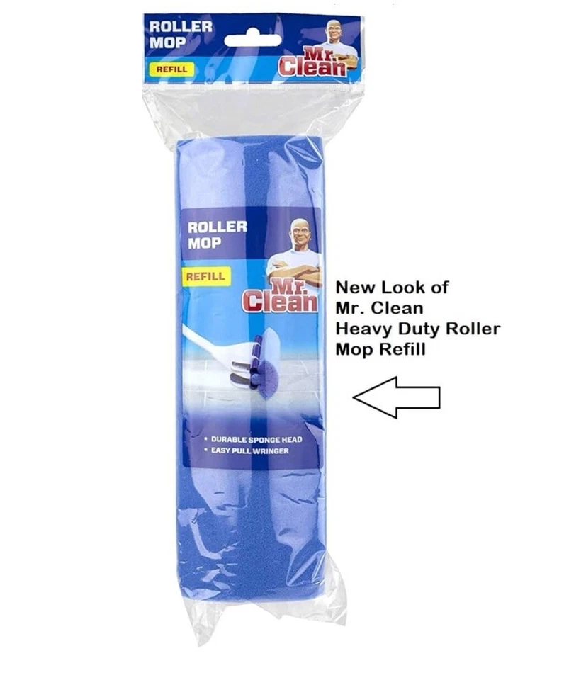 Nuevo repuesto para fregona rodillo de alta resistencia Mr. Clean 446391 Foto 4 de 4