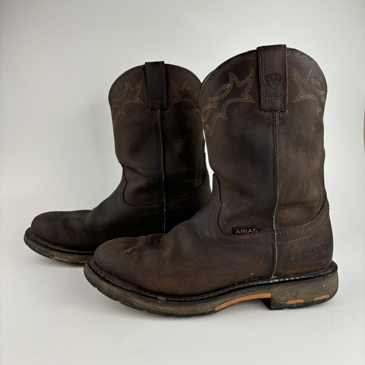 Ariat Men’s Workhog Pull on Boots Ariat Boots 10035881 MNS WORKHOG XT VNTTK BLD H2O C main image 3
