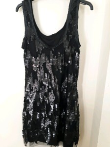 zara sequin dress ebay