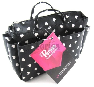 PERIEA ORGANISERS Periea Handbag Organiser Organizer Liner Purse Insert Tidy Neat 13 Compartments