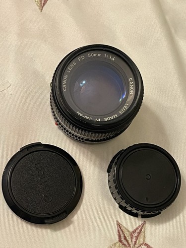 Lente Canon 50 mm ~ Montaje FD, enfoque manual 1:1,4 - Imagen 1 de 6