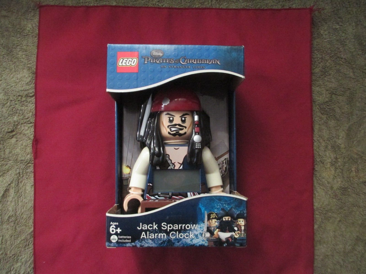 Lego 9003615 Pirates of the Caribbean Jack Sparrow Alarm Clock