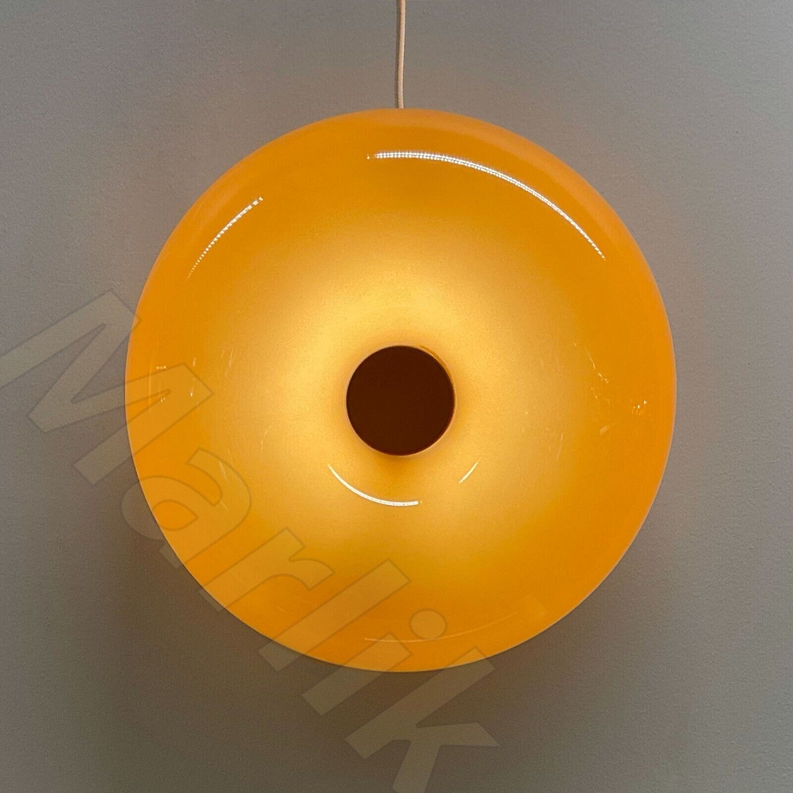 Onderverdelen slecht humeur landbouw IKEA VARMBLIXT Orange Glass Donut Table or Wall Lamp by Sabine Marcelis,  NEW | eBay