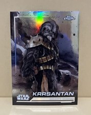 2024 Topps Star Wars Chrome REFRACTOR BASE Trading Card 26 / KRRSANTAN