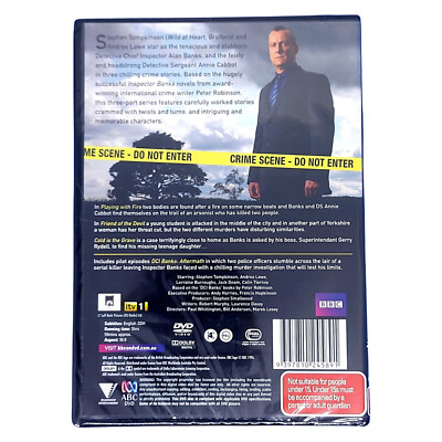 DCI Banks Series R4 DVD Stephen Tompkinson Andrea Lowe