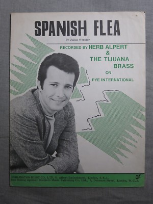 HERB ALPERT & THE TIJUANA BRASS Spanish Floh 1960 s NOTEN!