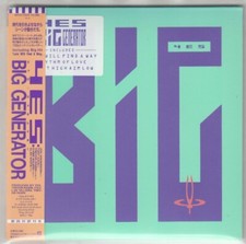 yes - mini lp cd - big generator (japan pressing , neuf , mint )