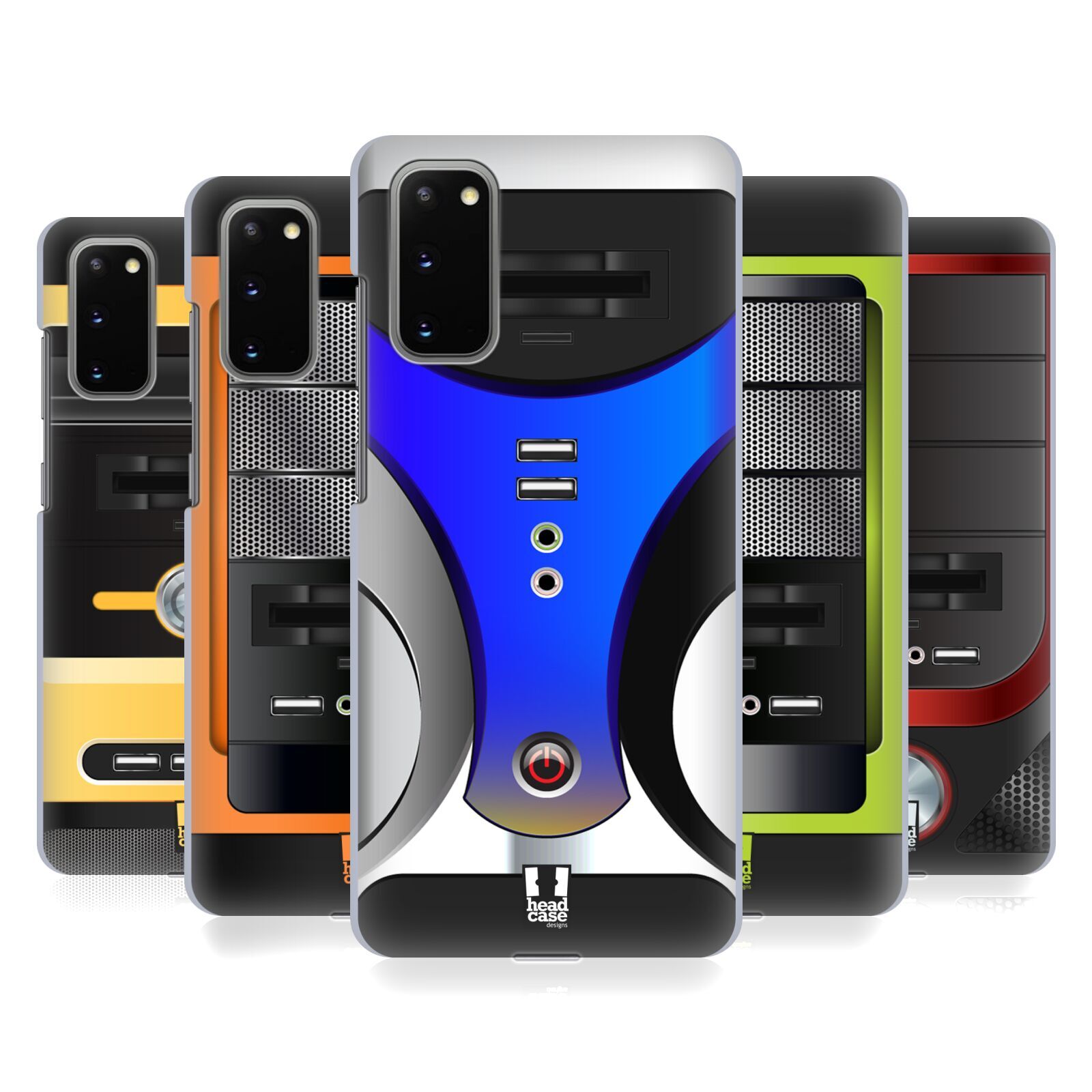 HEAD CASE DESIGNS CPU HARD BACK CASE FOR SAMSUNG PHONES 1