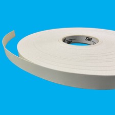 5m x 22mm White Smooth Pre-Glued Iron-On Melamine Worktop Edge Tape