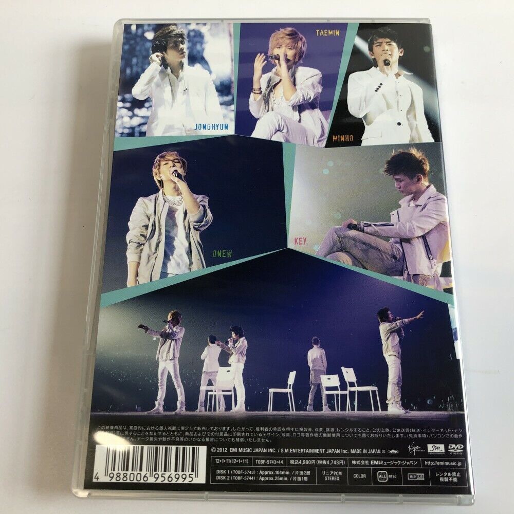 SHINee THE 1ST CONCERT IN JAPAN &quot;SHINee WORLD&quot;(通常盤) [DVD] SHINee THE 1ST CONCERT IN JAPAN SHINee WORLD DVD JP KPOP | eBay