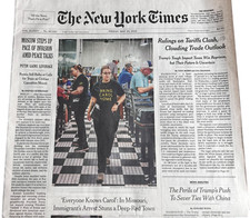 The New York Times Paper May 30 2025 A Sacred Garment Has Mormon Women Abuzz NYT