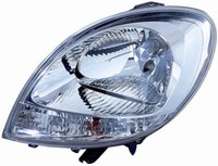 Scheinwerfer Vorne FüR Renault Kangoo 2003-2007 Weiß Rechts