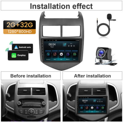 For Chevrolet Aveo Sonic 2012-2016 Android 13 Car GPS Navi Stereo Radio Carplay