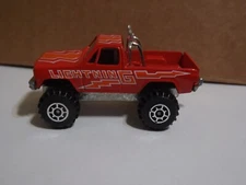 Road Champs Red  GMC High Roller "Lightning" Pickup Truck With Light Bar