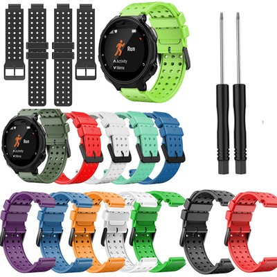 For Garmin Forerunner 220 230 235 620 630 Replacement Strap Silicone Watch  Band UK