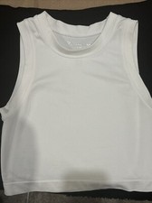 Wild Fable, White Crop Tank Top