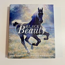 Black Beauty By Anna Sewell Hardback Book Illustrated By Christian Birmingham