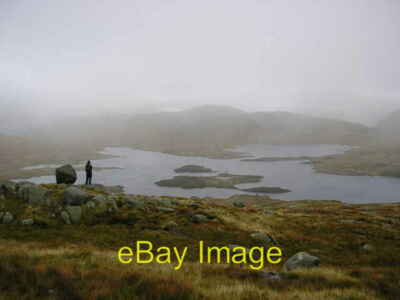 Foto 6x4 eisgetragene Felsbrocken auf Redstone Rig gesehen beim Abstieg zum Loch c2008