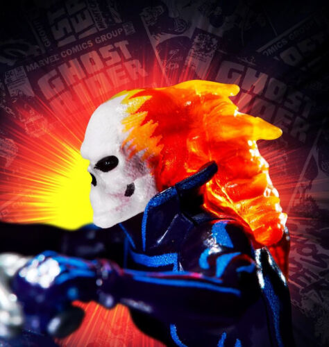 SDCC 2022 MATTEL HOT WHEELS GHOST RIDER MOTORCYCLE VEHICLE MARVEL 👻 New Sealed - Picture 3 of 19
