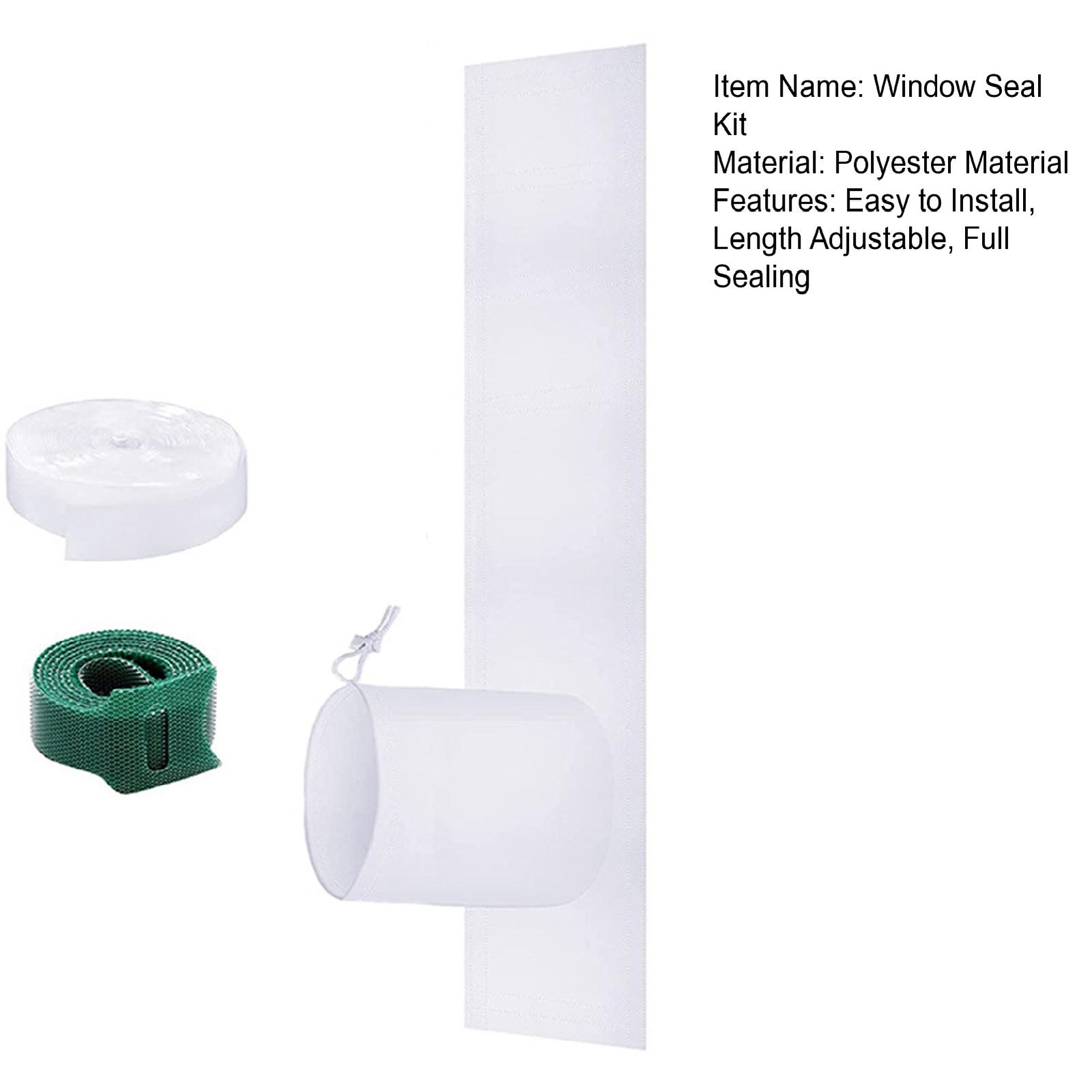 Ac Window Kit with Fastening Strap Air Conditioning Parts Sliding/hang ...