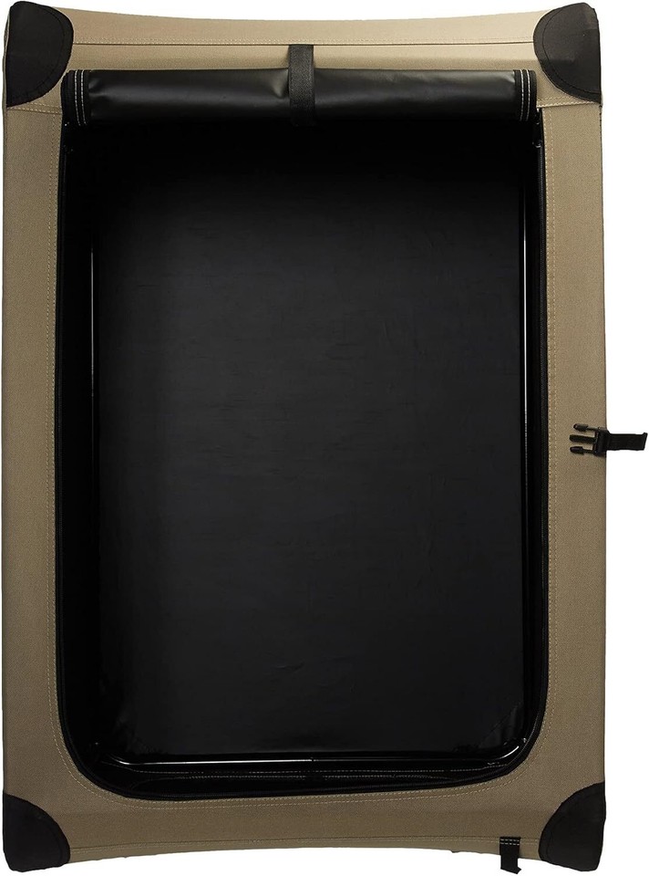 Folding Soft Crate for Cat, Dog, Rabbit, 36 Inch, Tan, 35.8"L x 24.0"W