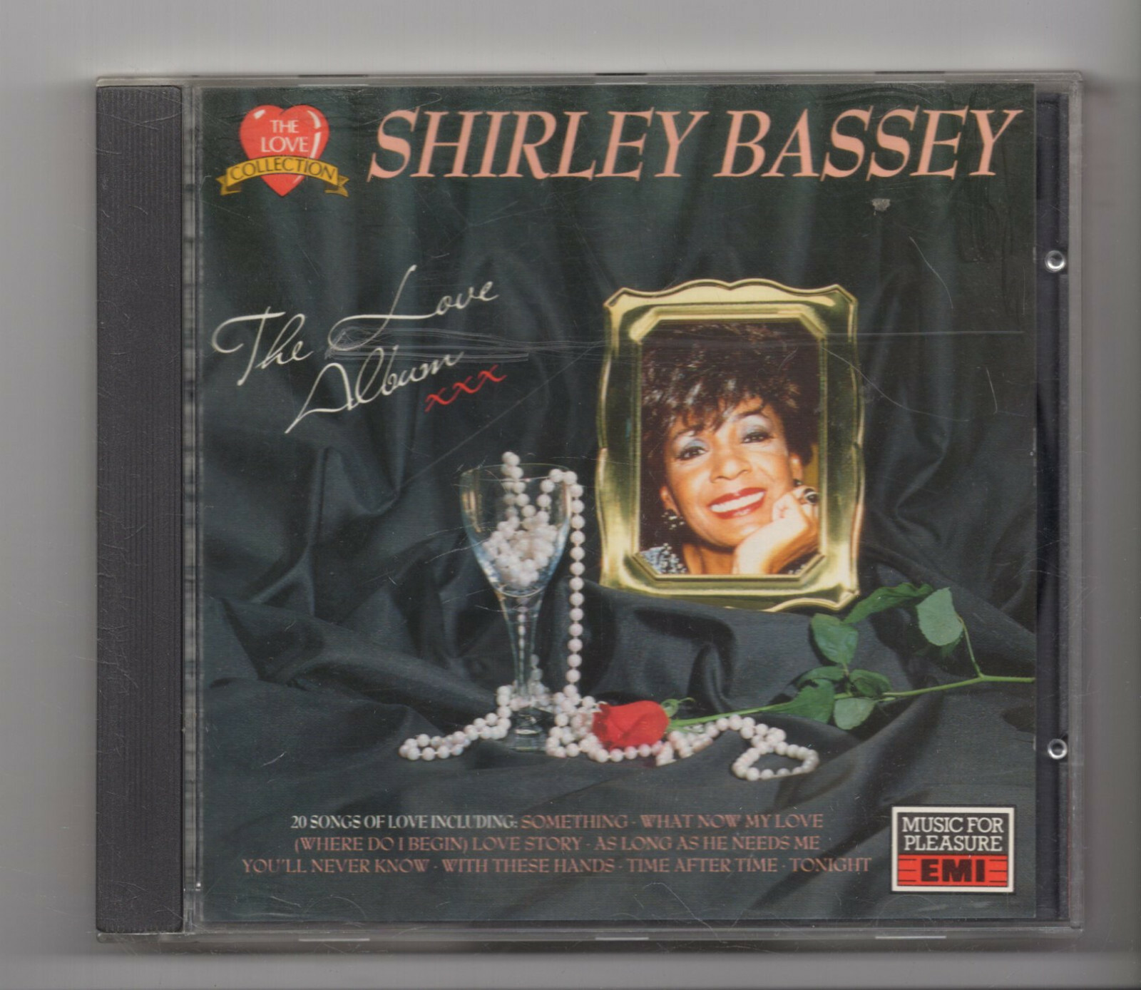 (JN358) Shirley Bassey, The Love Album - 1990 CD