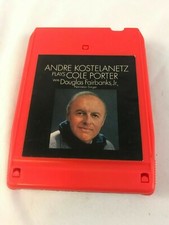 Andre Kostelanetz Plays Cole Porter w/ Douglas Fairbanks Jr. 8 Track Tape TESTED