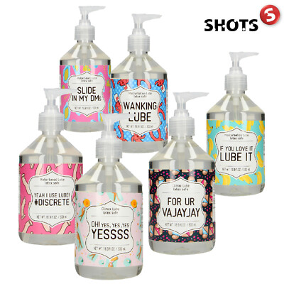 Shots S-Line Masturbation Climax Lubricant Unisex Lube Lubrificante Base  Acqua | eBay