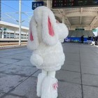 Children's Fur Rabbit Costume Role-playing Halloween Christmas Set