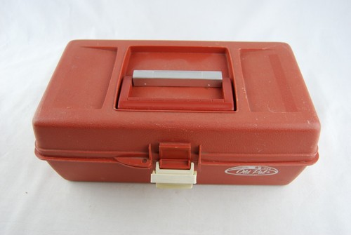 Alter Pal 1040 Angelkoffer ein Tablett Burnt Orange Vintage - Bild 5 von 12