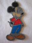 Mickey & Minnie Suncatcher Acrylic Stained Glass Flat Metal Christmas Ornaments — photo 7