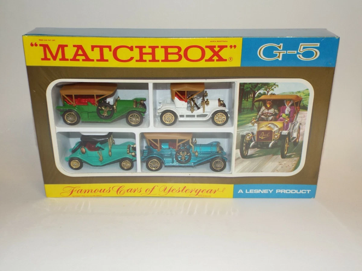 Matchbox G 5 Famous Cars of Yesterday by Lesney eBay