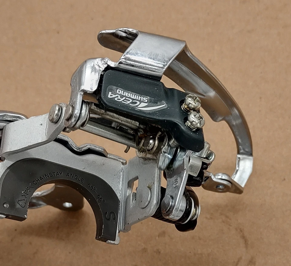 New Old Stock Bike Shimano Front Derailleur Triple Acera M330 Biking Cycling - Image 3 of 3