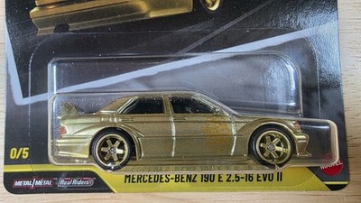 Hot Wheels Premium Mercedes-Benz 190 E 2.5-16 EVO II CHASE 0/5