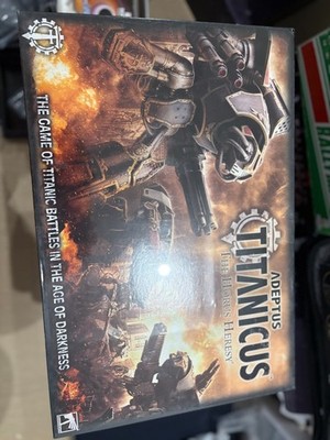 Used Adeptus Titanicus Starter Set Warhammer new 