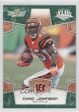 2008 Score Factory Set Green Chad Johnson #60 0b6
