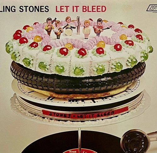 Vtg ROLLING STONES Album LET IT BLEED Record 70S PRESSING Vinyl Lp OG NEAR MINT!