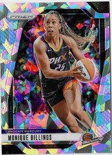 2024 Panini Prizm WNBA - Monique Billings #120 Ice Prizm Silver Phoenix Mercury