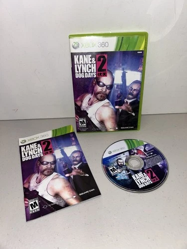 Kane & Lynch 2 Dog Days Xbox 360 Complete With Manual CIB