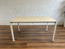 Sedus Besprechungstisch 140x80 Akazie weiß Schreibtisch Seminar